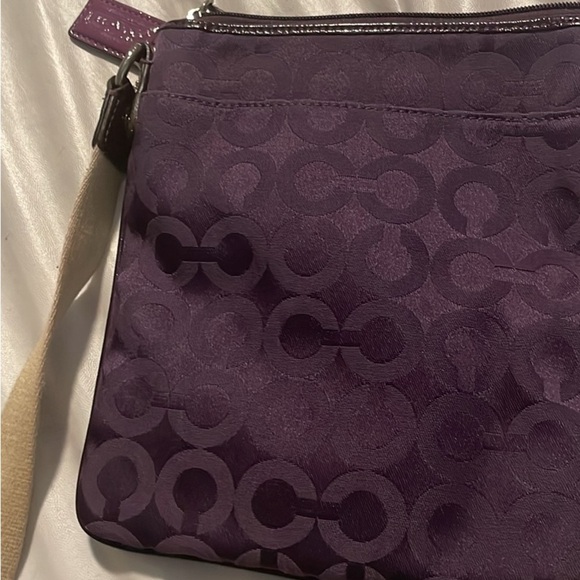 Coach Crossbody  Canvas bag Vintage Y2K vibes - Picture 7 of 8